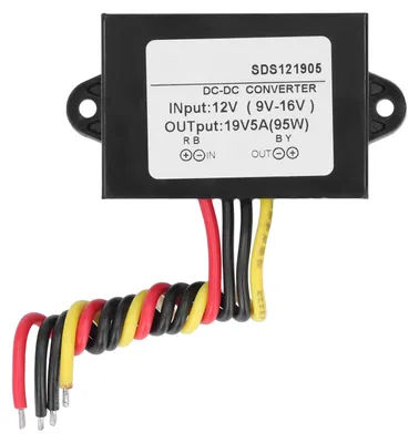 Obrázek produktu pro Zvyšovací měnič napětí DC 12 V na 19 V, vodotěsný adaptér, příslušenství pro napájení