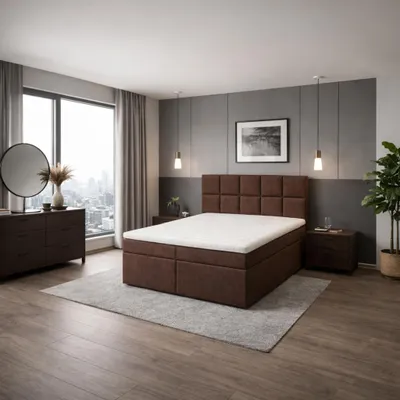 Produktbild von Boxspringbett PORTO 180x200 Gerra 95 | MIPLO