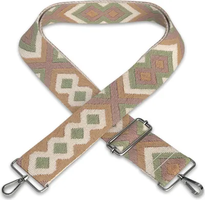 Produktbild von ARTVALL - Taschenband, Umhängeband für Tasche, Schultergurt verstellbar, 85 - 155 cm, Handtaschenband mit Karabiner DIY in Grün