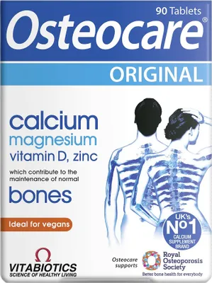 Produktbild von Vitabiotics Osteocare Original na zdrowe kości, 90 tabletek