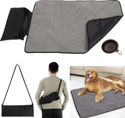 Obrázok produktu pre Skladacia nepremokavá deka pre domácich miláčikov 100 x 70 cm