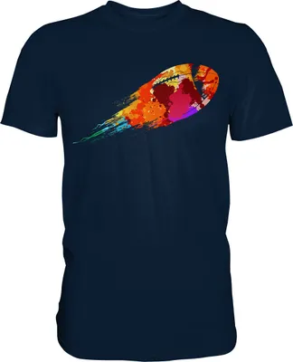 Produktbild von American Football T-Shirt – Navy / S