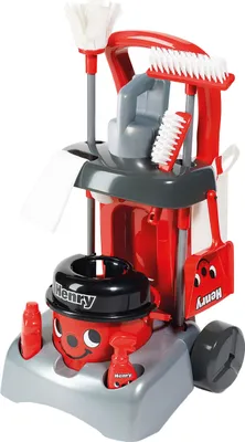 Produktbild von Casdon Casdon Reinigungswagen Henry Deluxe Play Set