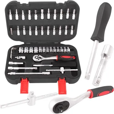 Zdjęcie produktu dla BGS technic Socket Set, 1406 mm, 1,41 kg