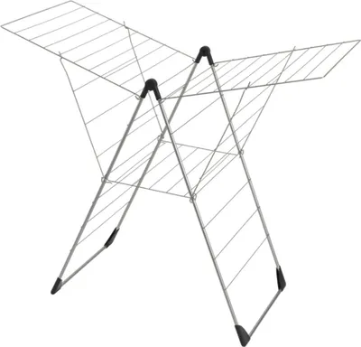Produktbild von Tomado-Metaltex Vento Droogrek Zilver 58 x 133 x 109 cm