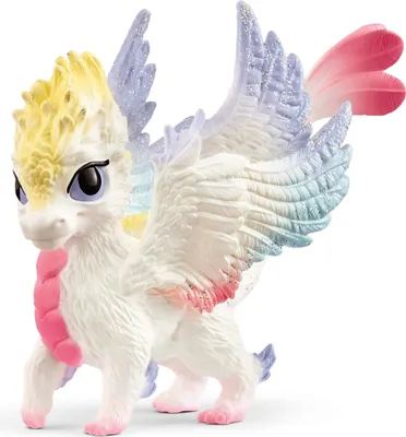 Zdjęcie produktu dla schleich BAYALA 70825, 5 lat(a), Unicorn / Pegasus, Unicorns & Fairies, Beżowy, Niebieski, Zielony