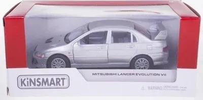 Produktbild von Modell 1:36, Mitsubishi Lancer Evolution VII, silber