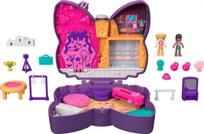 Zdjęcie produktu dla Polly Pocket HCG17, Akcja/Przygoda, 4 lat(a), Wielobarwny, Plastik