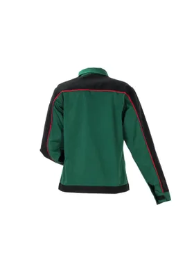 Produktbild von Planam Bundjacke Damen Highline Gr. 54 grün/schwarz/rot