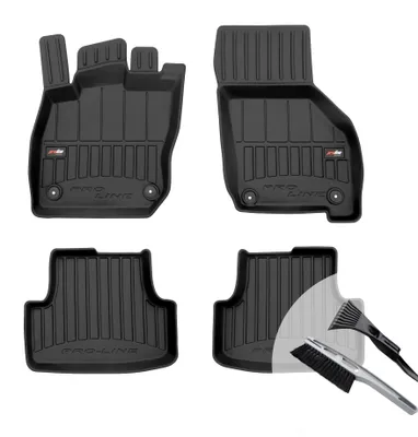 Produktbild von moto-MOLTICO 3D Gummimatten Auto, 4-teiliges Set, Allwetter Gummi Fußmatten, Antirutsch & Wasserfest Autoteppiche - passend für Audi A3 8Y ab 2020