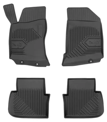 Obrázek produktu pro Gumové vaničkové autokoberce pro: Saab 9-5 I 1997-2005 – 4 ks, černá, na míru