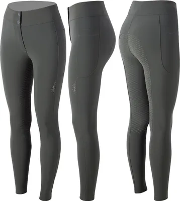 Produktbild von ANIMO Nuvelin Full Grip Damen Reithose survivor dunkelgrün FS 2022, Größe:42 (D36)