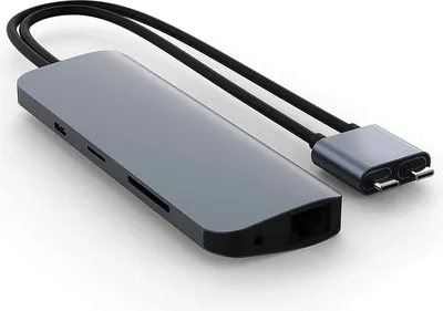 Produktbild von HyperDrive VIPER 10-in-2 Hub - Dockingstation - USB-C - 2 x HDMI - 1GbE - für Apple 10.9-inch iPad Air (4th generation), 11-inch iPad Pro (1st generation, 2nd gen, 3rd gen), 12.9-inch iPad Pro (3rd generation, 4th generation, 5th generation), MacBook Air (