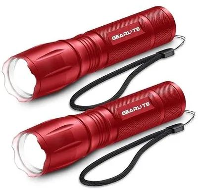 Zdjęcie produktu dla Latarka LED 2000 lumenów 2 sztuki wodoszczelna IP65 camping prezent