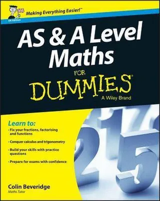 Productafbeelding van AS and A Level Maths For Dummies