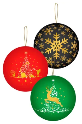 Produktbild von Baumbehang Geschenkkugel »Magic Moments« (12) Ø 8cm NEU