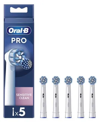 Productafbeelding van Oral-B Pro Sensitive Clean, 5 stuks, Wit, Oral-B, iO, Pulsonic, Blisterverpakking