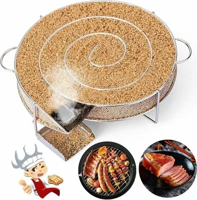 Produktbild von Kaltrauchgenerator für Räucheröfen, zum Räuchern von Fleisch und Fisch, zum Grillen und Barbecue