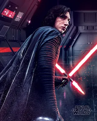 Productafbeelding van Star Wars - The Last Jedi - Kylo Ren - Miniposter - Formaat 40x50 cm