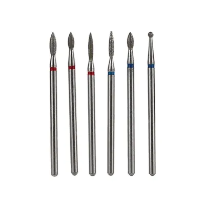 Image de Lot de 6 embouts pour fraiseuse à ongles – Limes et têtes de ponçage pour manucure et pédicure électriques, outils pour nail art 05#