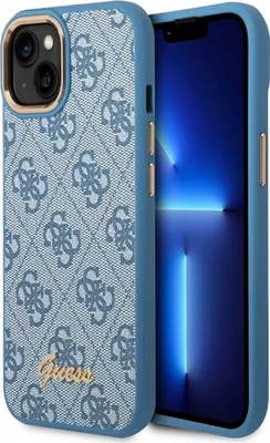 Obrázek produktu pro Guess 4G Metal Camera Outline Case - pouzdro pro iPhone 14 Plus (modré)