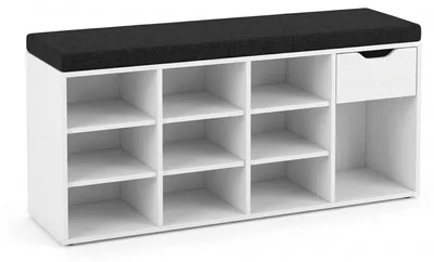 Produktbild von Schuhschrank mit Sitzfläche KADO, 104 x 50 x 30 cm