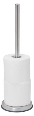 Produktbild von Reserverollenhalter, Edelstahl gebürstet, 13.4 x 13.4 x 42.9 cm