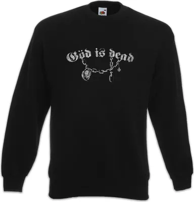 Produktbild von Urban Backwoods Göd is Dead, Sweatshirt, Farbe: Schwarz, Größe: 4XL