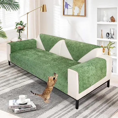 Copridivano verde chiaro 90x120cm