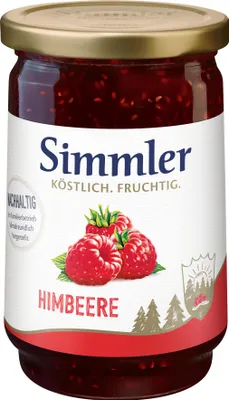 Produktbild von Simmler Himbeer-Konfitüre Extra 450g