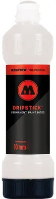 Produktbild von Dripstick Permanent Paint 860DS 70ml, signalweiss, Squeeze Bottle Packung mit 6 Stück