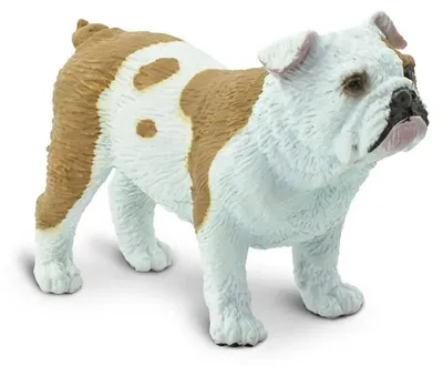 Produktbild von Safari Ltd Bulldog-figur Braun,Weiß From 3 Years Kinder Braun,Weiß From 3 Years