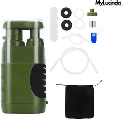 Image de Pompe-filtre à eau 1 400 ml/min, compacte et légère, idéale en cas d'urgence