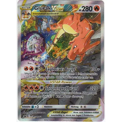 Produktbild von SWSH262 - Gluak VStar - Black Star Promokarte - Ultra Premium Kollektion