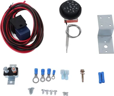 Produktbild von 21-teiliges Einstellen des elektrischen Kühlerlüfter-Thermostat-Steuerrelais-Kabelsatzes Robust für 12-V-Auto-LKW