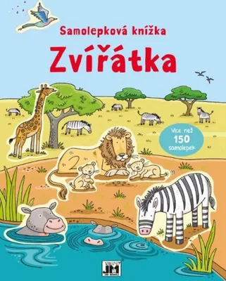 Obrázek produktu pro Samolepková knížka Zvířátka
