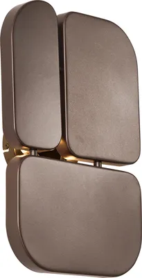 Produktbild von QAZQA - Design Wandleuchte Bronze 3-flammig - Planes I Wohnzimmer I Schlafzimmer - Metall Rechteckig - LED geeignet G9