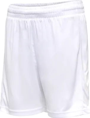 A pair of white shorts.