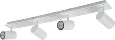 Produktbild von Lindby Deckenstrahler Joffrey, 80 cm, weiß, 4-flg., GU10