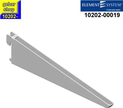 Produktbild von Konsole 3210u für Schiene 3201 22cm Epoxidweiß