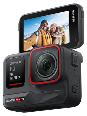 Produktbild von Insta360 Ace Pro, 8K Ultra HD, 48 MP, 240 fps, WLAN, Bluetooth, 1650 mAh