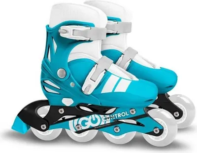 Produktbild von Inline Skates, STAMP SKIDS CONTROL, Größe 30-33, Verstellbar, 608Z Lager, Hinterradbremse