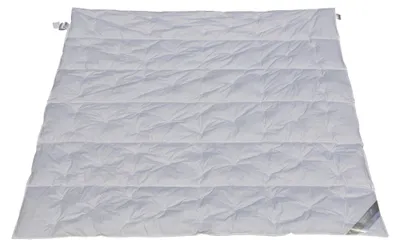 Produktbild von Betten Hofmann 6-Kammer Sommer Daunendecke Daunenbett Punktstepp 240x220 cm, 100% neue Daunen