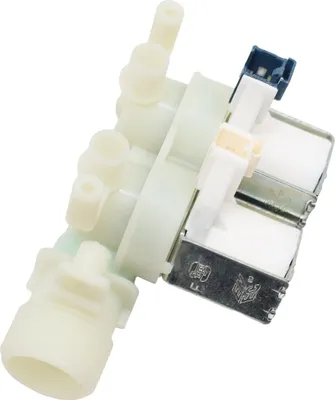 Zdjęcie produktu dla Zawór elektromagnetyczny Indesit C00110333 2-drożny 180° 10mmØ do pralki