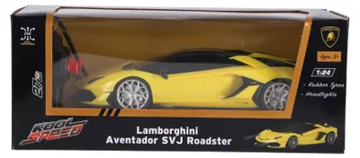 Image de Voiture radiocommandée lamborghini 1:24 Aventador jaune