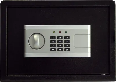 Produktbild von Tresor Safe Elektronischer Möbeltresor Wandtresor Geldschrank Dokumententresor M - C2 schwarz
