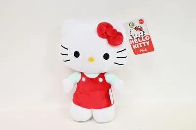 Produktbild von HELLO KITTY 25cm Plüsch rot 61240