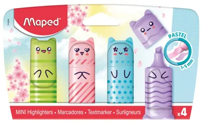 Produktbild von Maped Creativ 743604, 4 Stück(e), Mehrfarbig, 1 mm, 5 mm, Sichtverpackung