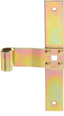 Produktbild von Fensterladen-Mittelband Abschluss gerade 200mm gelb verzinkt, GAH 313548