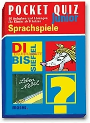 Produktbild von Pocketquiz jun.Sprachspiele